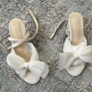 White Wedding Shoes